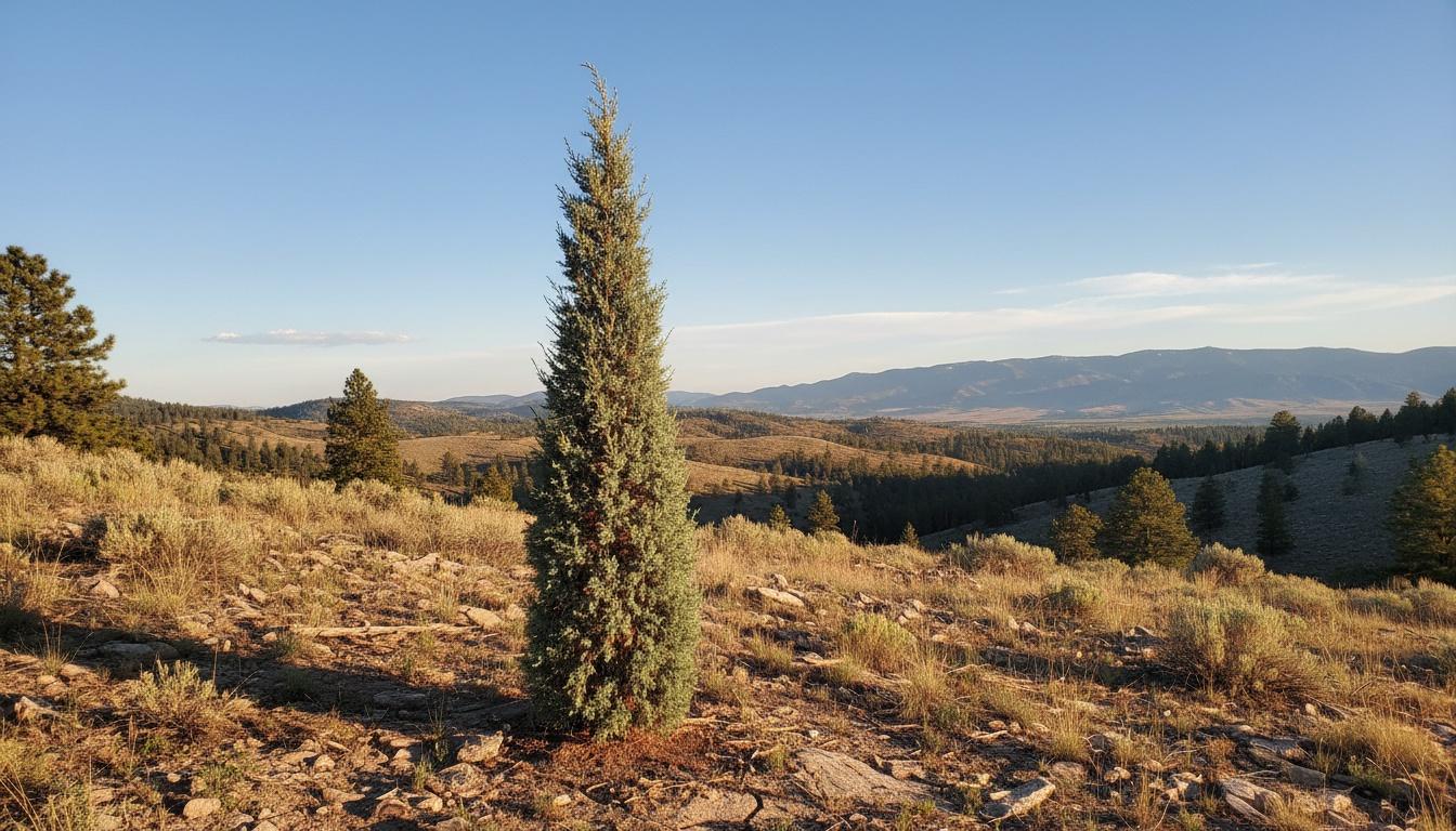 Skyrocket Juniper (Juniperus Scopulorum 'Skyrocket') - Evergreen Trees