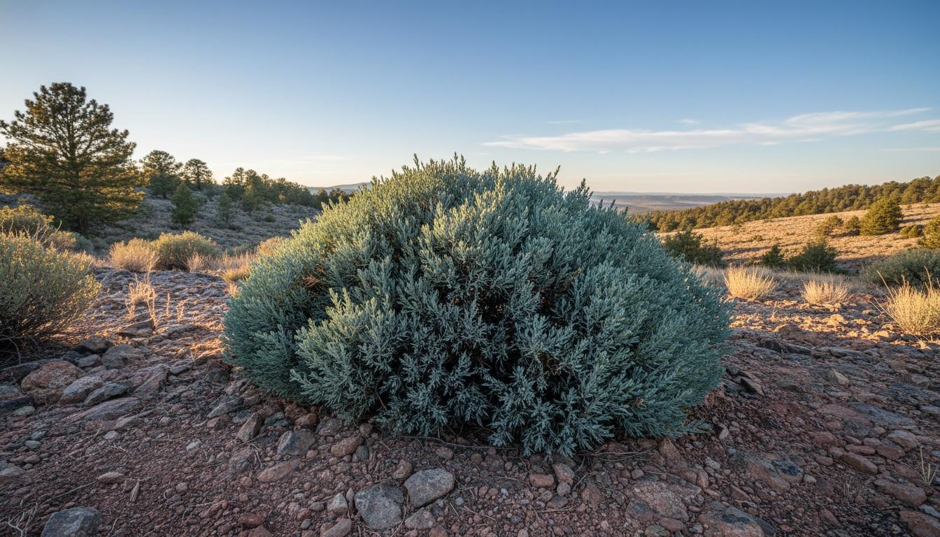 Blue Star Juniper (Juniperus Squamata) - Evergreen Trees