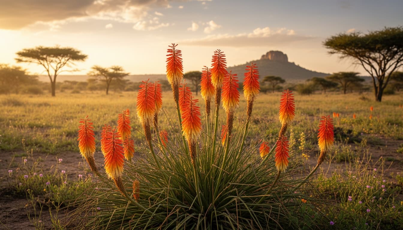 Red Hot Poker (Kniphofia) - Perennials