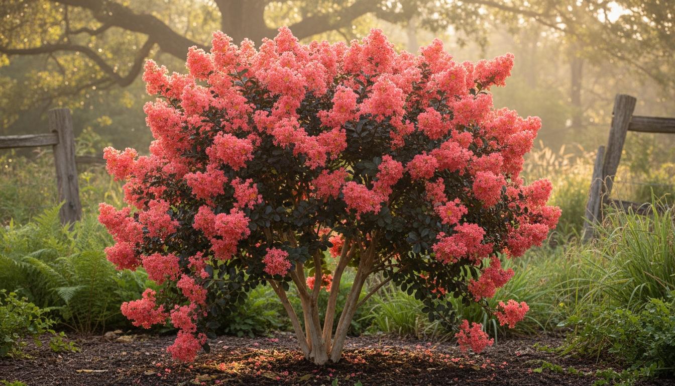 Crepe Myrtle 'Smnlij' Pp33292 Center Stage® Pp33292 Center Stage® (Lagerstroemia Indica  Coral 'Smnlij') - Flowering Trees