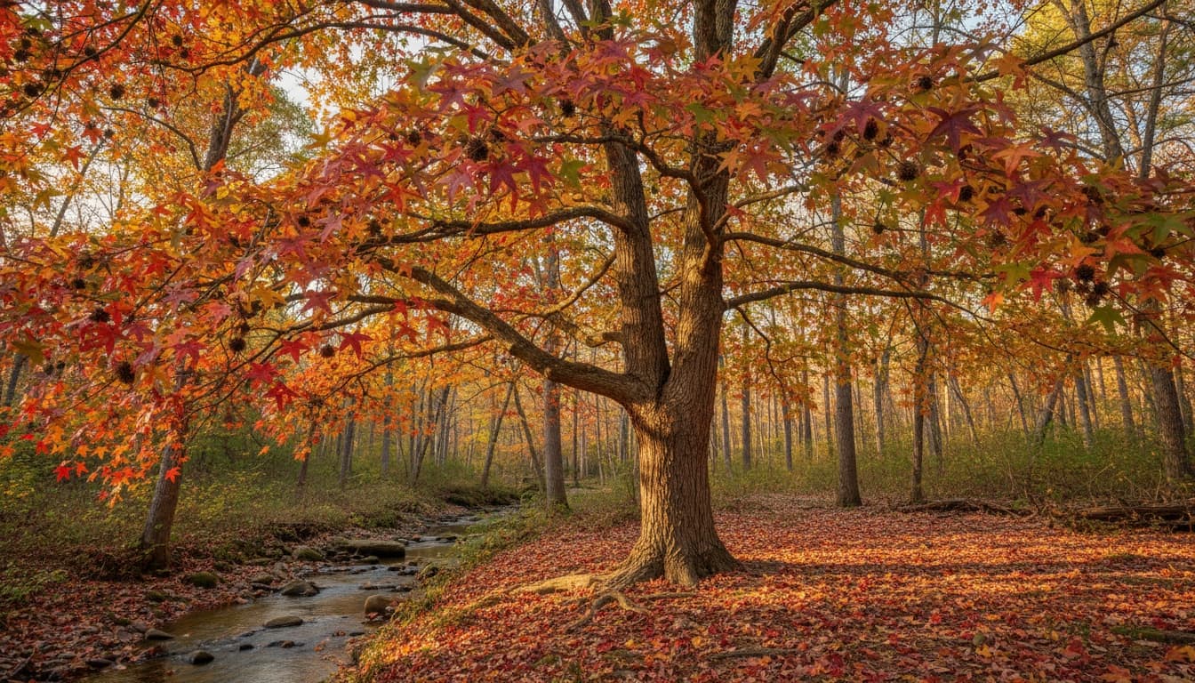American Sweetgum (Liquidambar Styraciflua) - Shade Trees