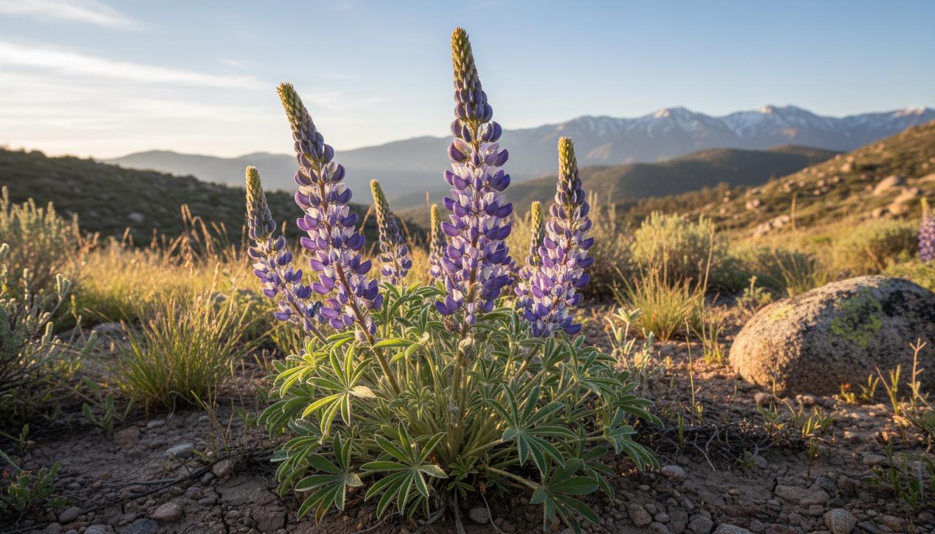 Shaggy Lupine (Lupinus Covillei) - Perennials