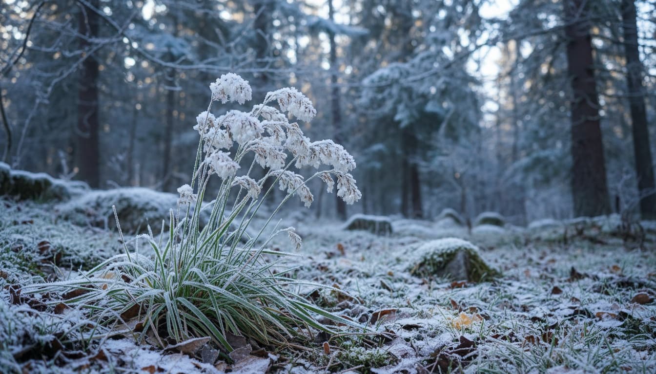Snowy Woodrush (Luzula Nivea) - Grasses