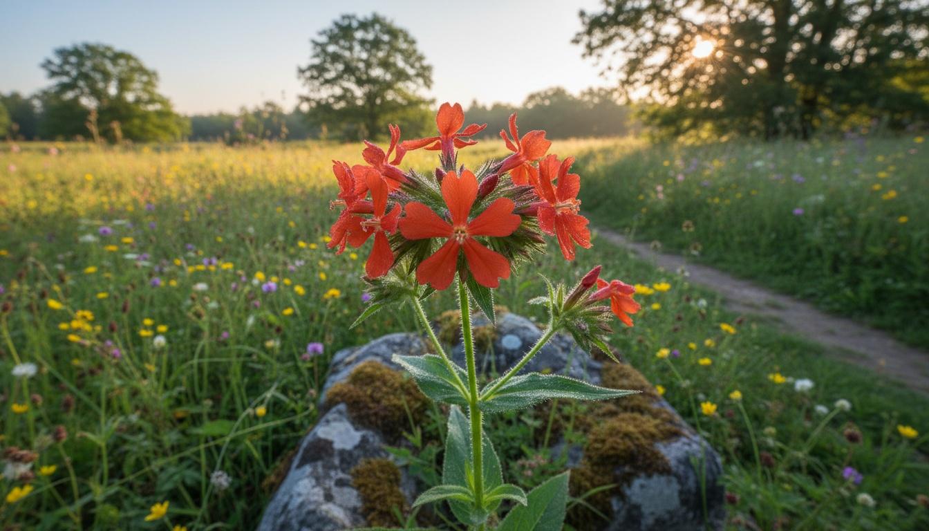 Maltese Cross (Lychnis Chalcedonica) - Perennials