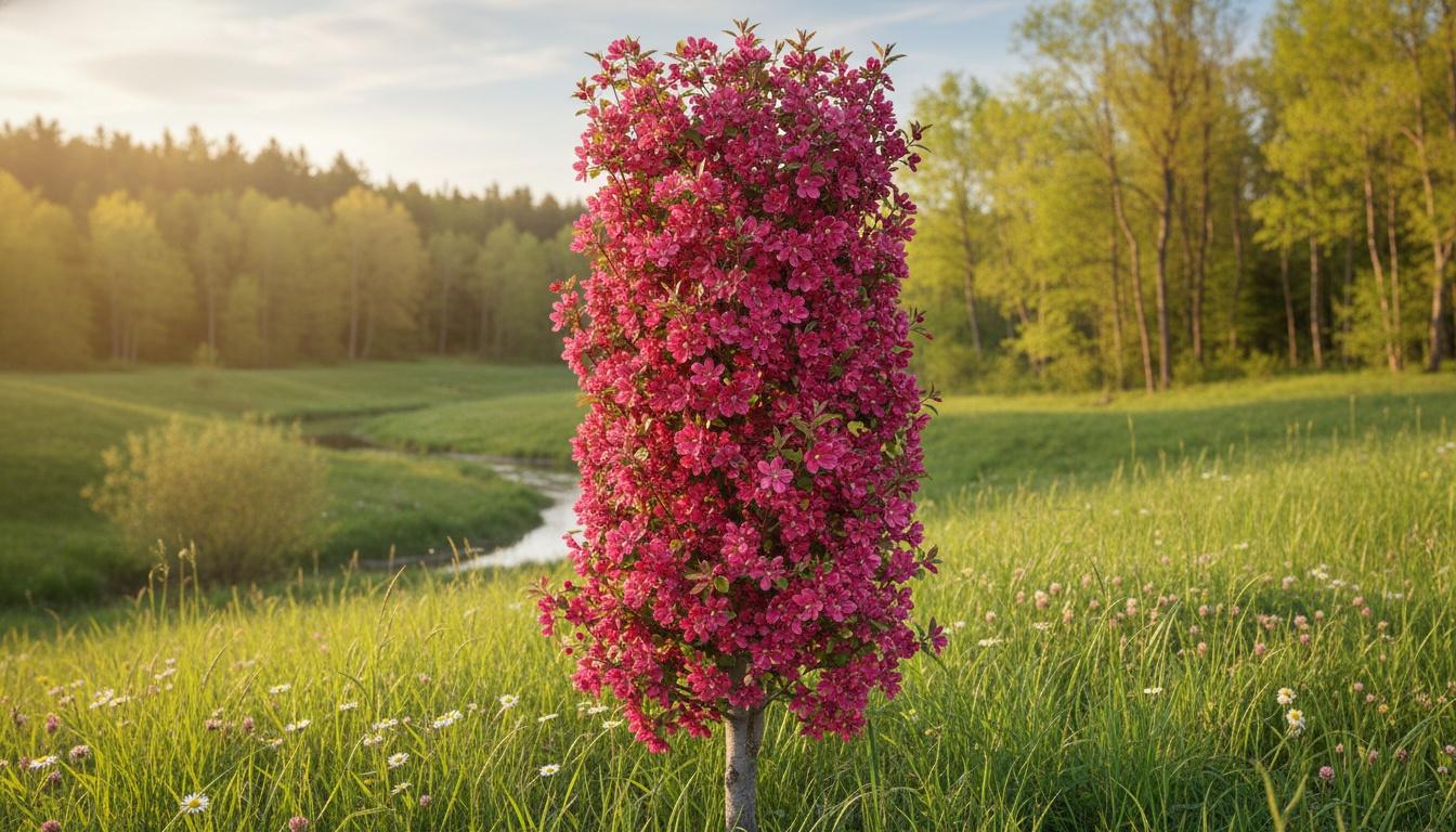 Columnar Flowering Crabapple 'Jfs Kw213Mx' Pp31008 Raspberry Spear® Pp31008 Raspberry Spear® (Malus 'Jfs Kw213Mx') - Flowering Trees