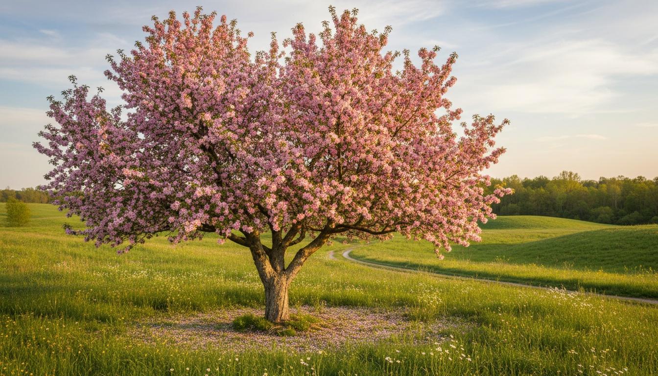Pink Flowering Crabapple 'Malusquest' Pink Sparkles® Pink Sparkles® (Malus 'Malusquest') - Flowering Trees