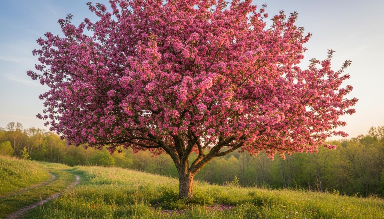 Flowering Crabapple 'Radiant' (Malus 'Radiant') - Flowering Trees