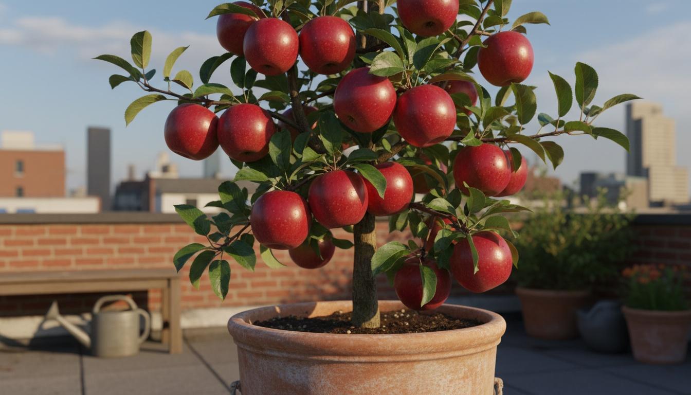 Urban Tasty Red Apple (Malus Domestica 'Urban Tasty Red') - Fruit Trees