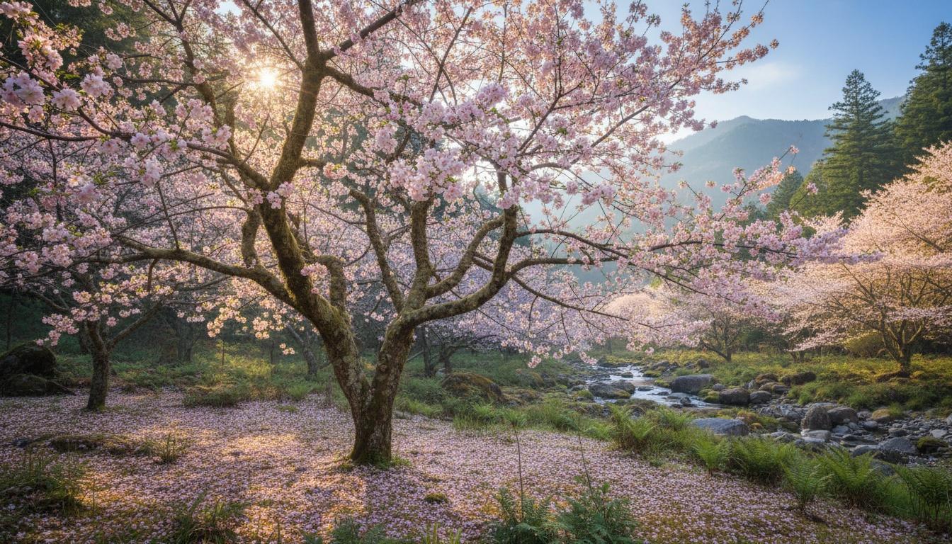 Japanese Flowering Crab Apple (Malus Floribunda) - Flowering Trees