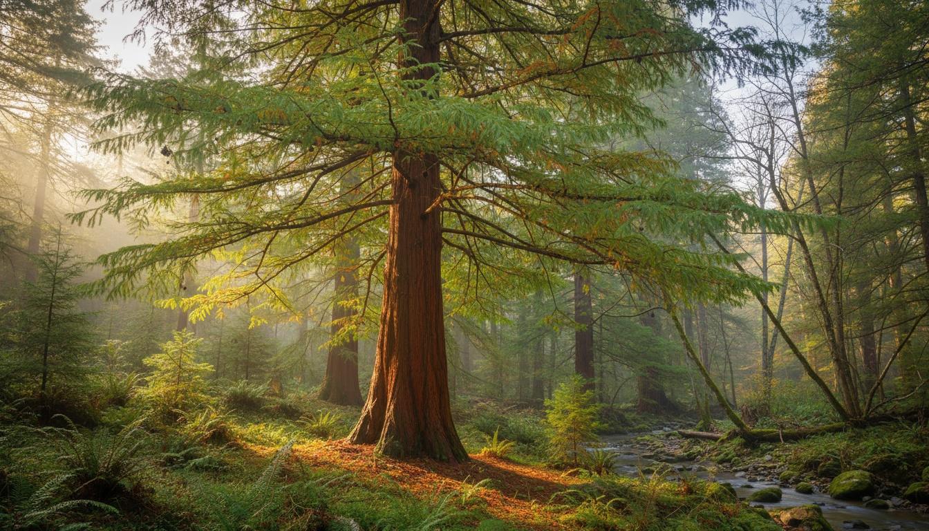 Dawn Redwood (Metasequoia Glyptostroboides) - Shade Trees