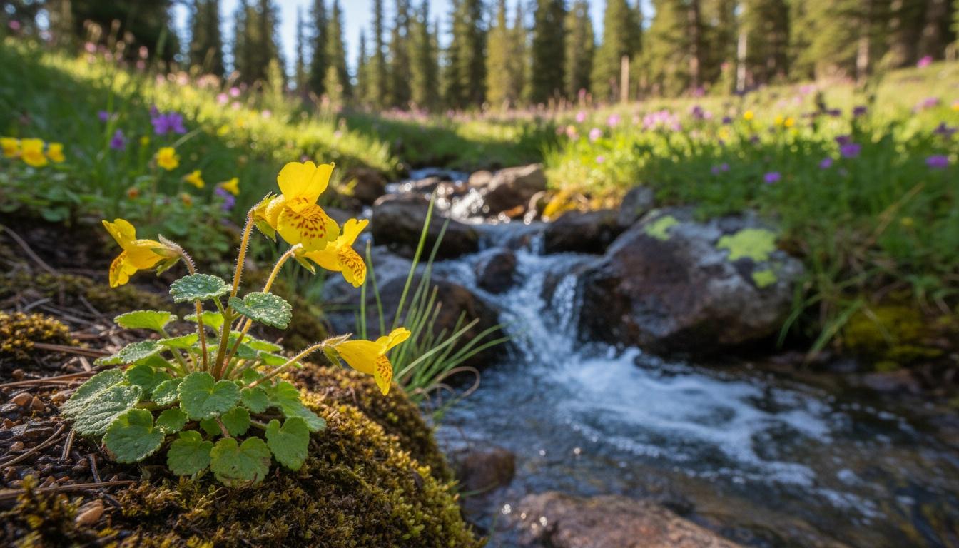 Primrose Monkeyflower (Mimulus Primuloides) - Perennials