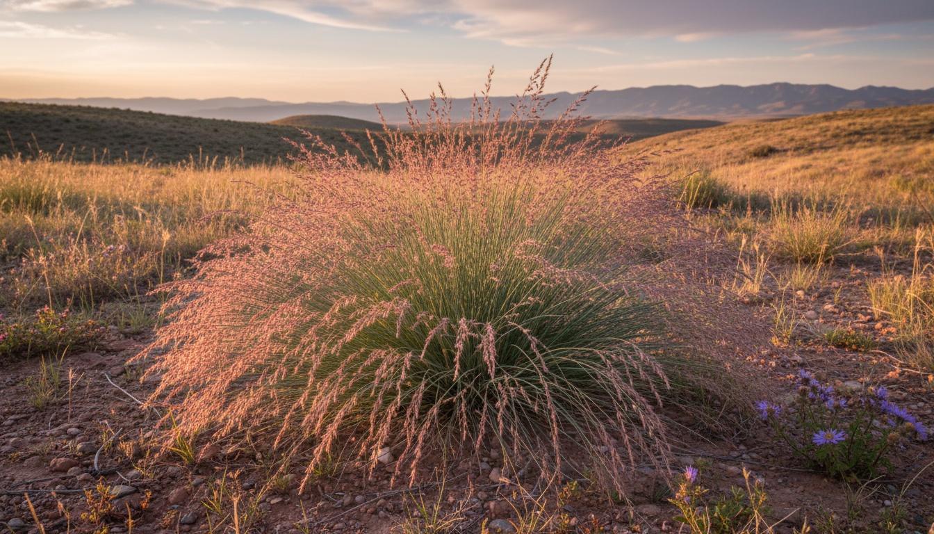 Wirestem Muhly (Muhlenbergia Frondosa) - Grasses