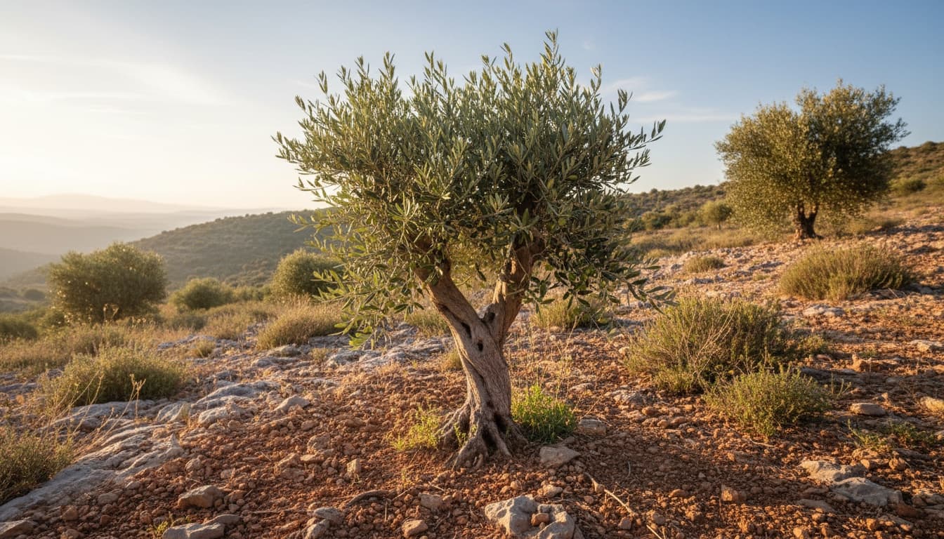 Little Ollie Dwarf Olive (Olea Europaea 'Montra') - Fruit Trees