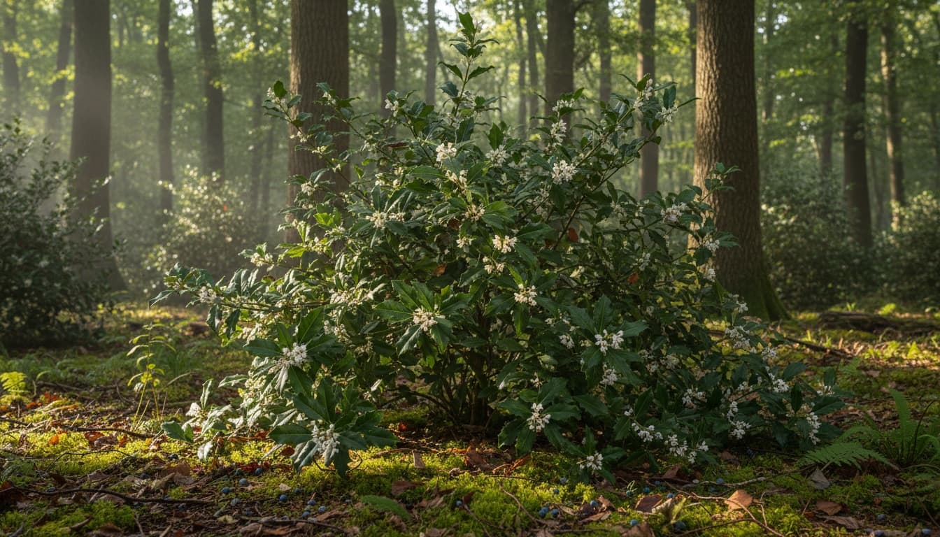 False Holly (Osmanthus Heterophyllus) - Ground Layers