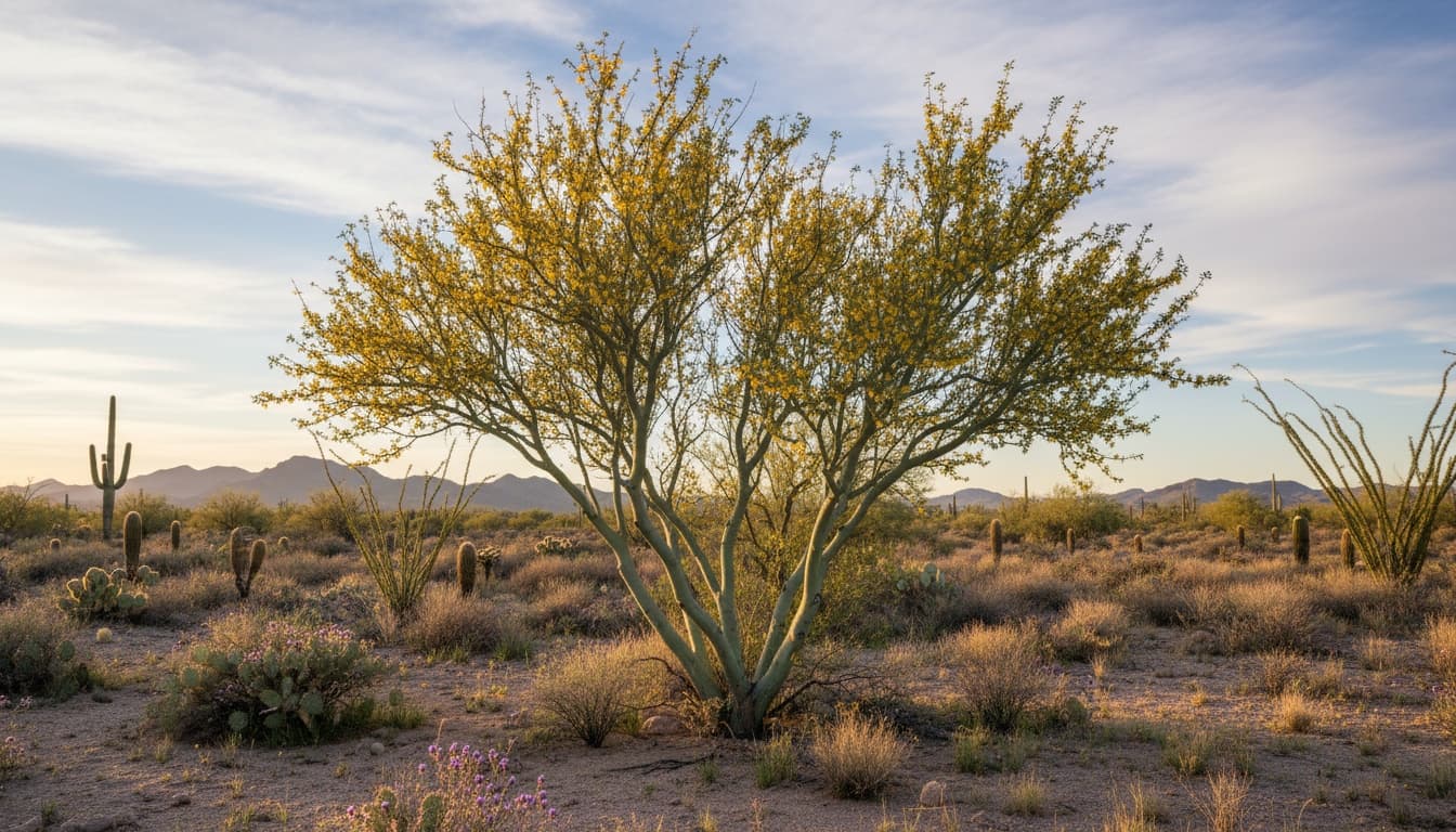 Blue Palo Verde (Parkinsonia Florida) - Flowering Trees