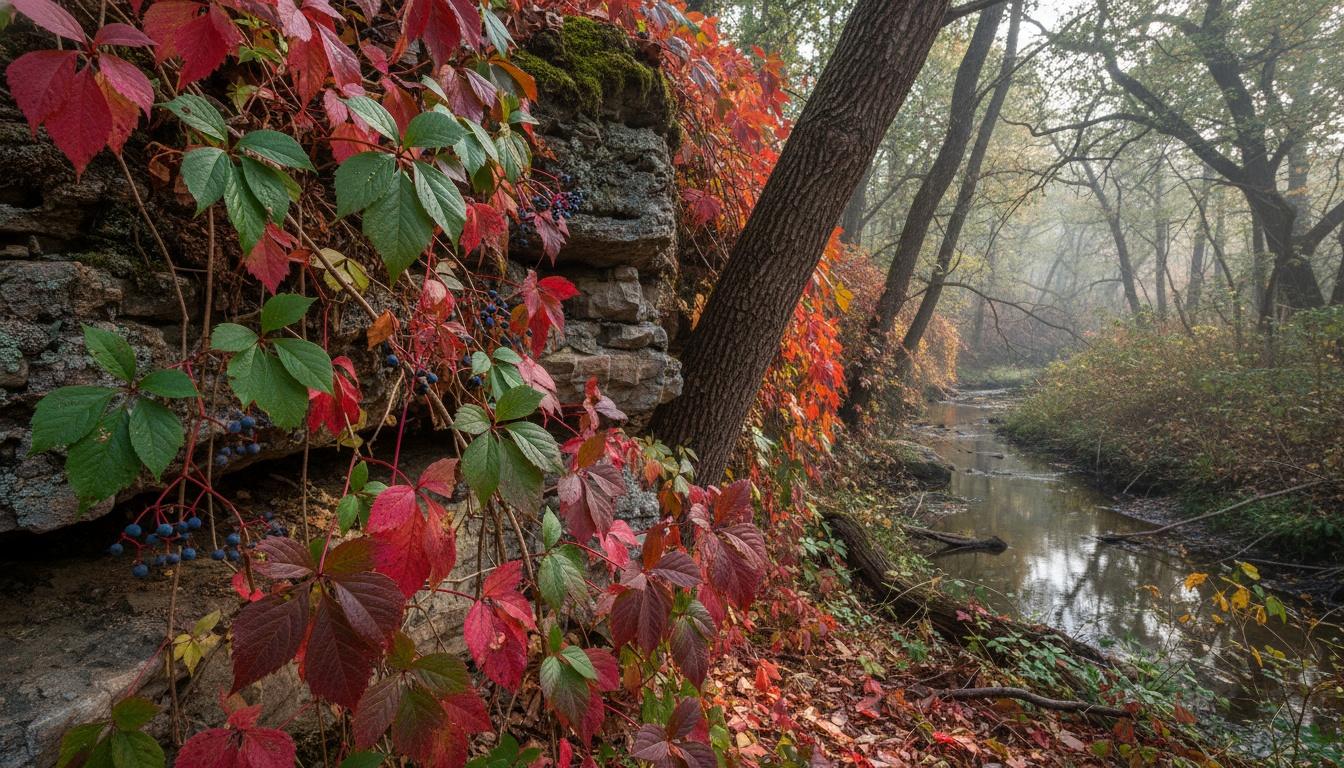 Virginia Creeper (Parthenocissus Quinquefolia) - Perennials