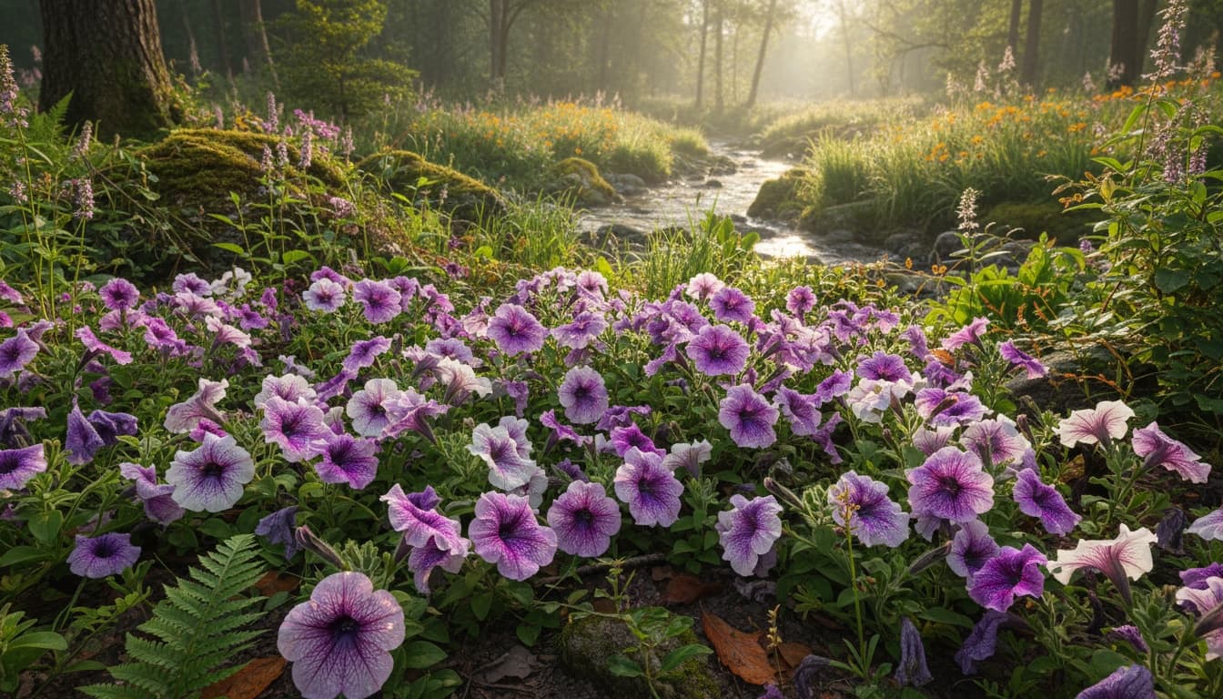 Petunia (Petunia × Hybrida) - Perennials