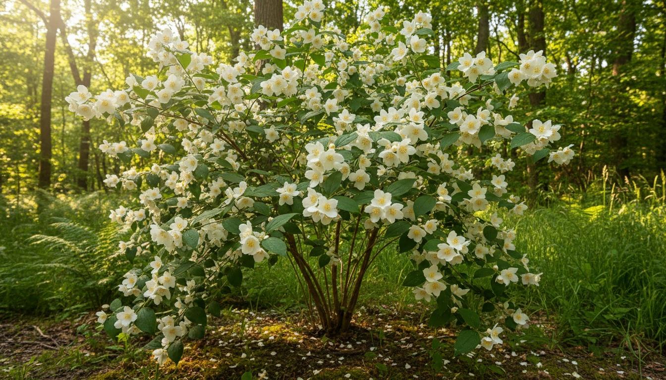 Mock Orange (Philadelphus Coronarius) - Ground Layers