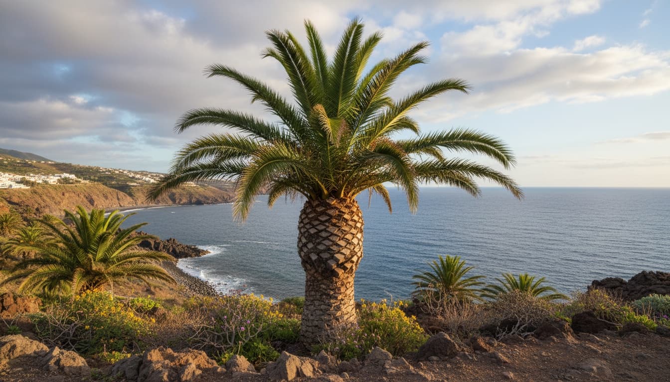 Canary Island Date Palm (Phoenix Canariensis) - Evergreen Trees