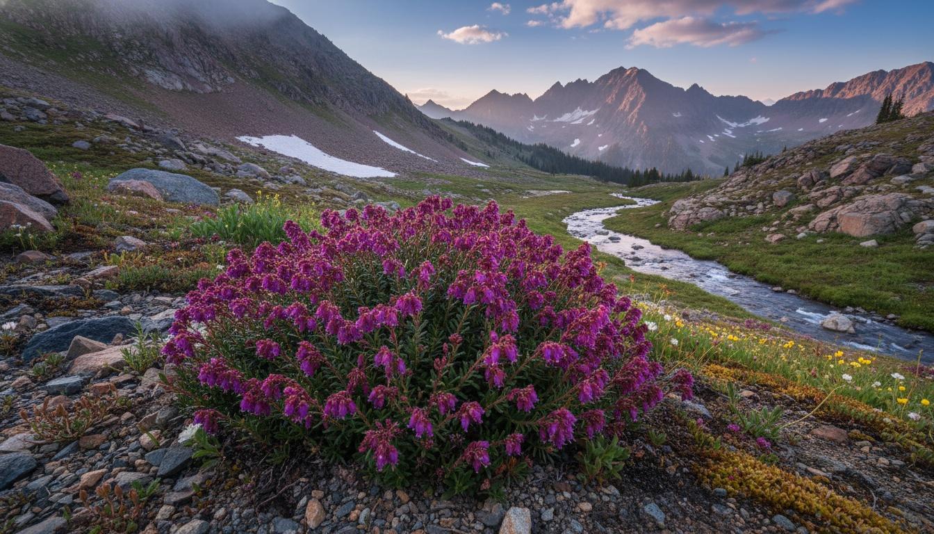 Purple Mountainheath (Phyllodoce Breweri) - Ground Layers