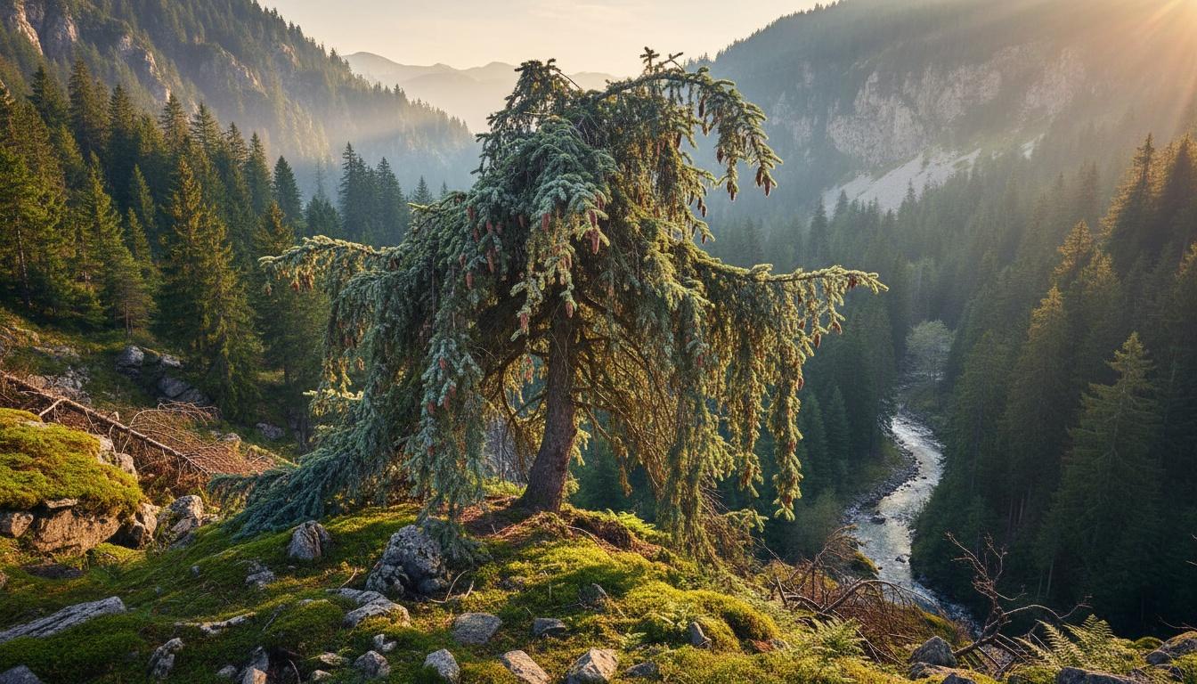 Serbian Spruce 'Berliners Weeper' (Picea Omorika 'Berliners Weeper') - Evergreen Trees