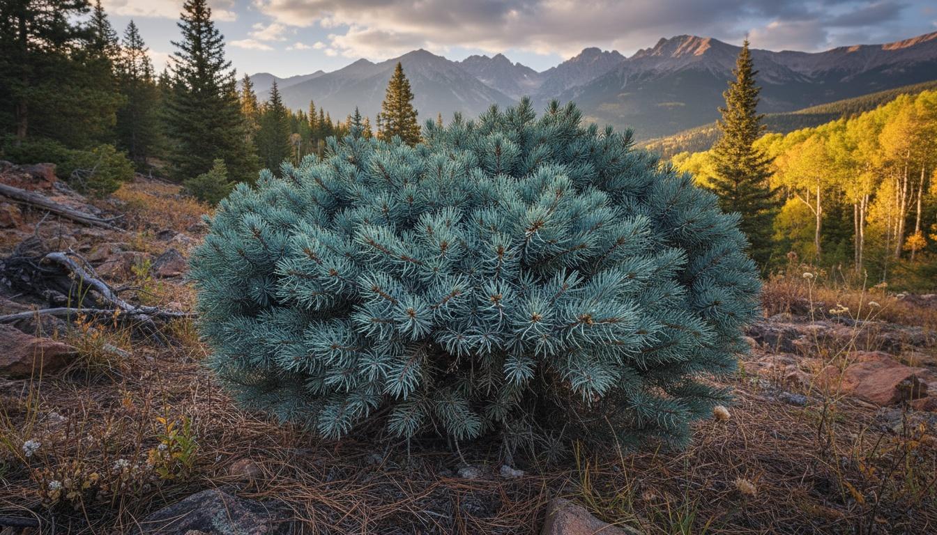 Globe Colorado Blue Spruce 'Globosa' (Picea Pungens Glauca 'Globosa') - Evergreen Trees