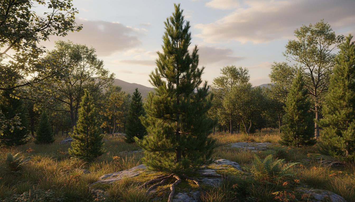 Green Tower Columnar Pine 'Green Tower' (Pinus Nigra 'Green Tower') - Evergreen Trees