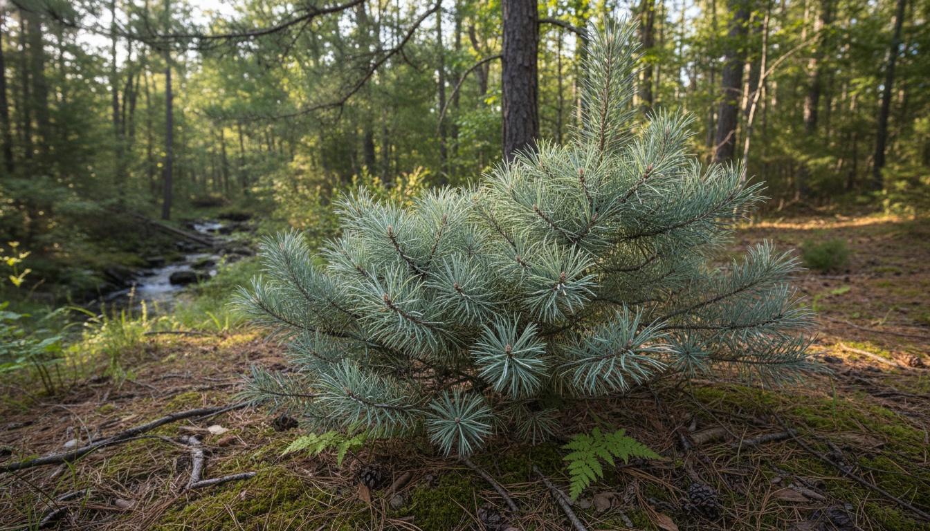 Eastern White Pine 'Blue Shag' (Pinus Strobus 'Blue Shag') - Evergreen Trees