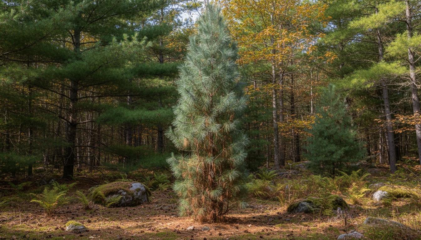Columnar Eastern White Pine 'Fastigiata' (Pinus Strobus 'Fastigiata') - Evergreen Trees