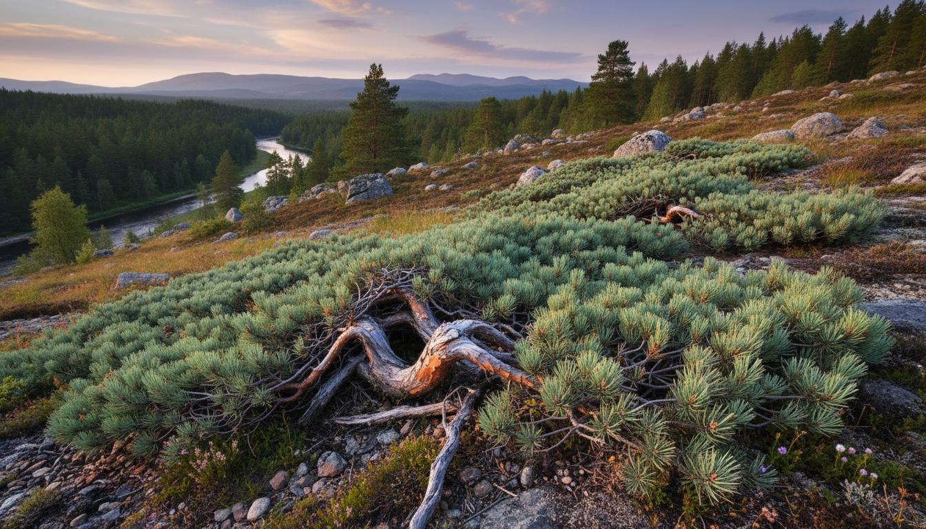 Scotch Pine 'Hillside Creeper' (Pinus Sylvestris 'Hillside Creeper') - Evergreen Trees