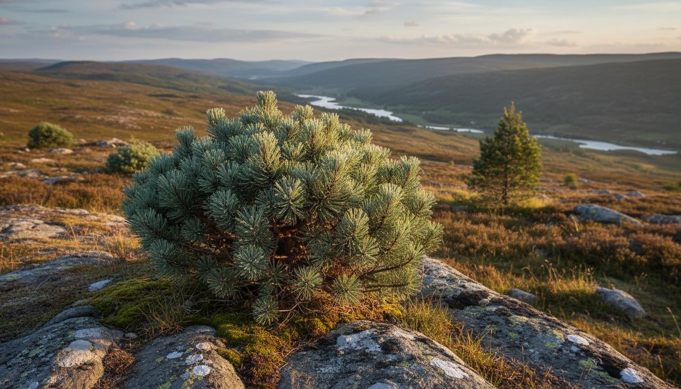 Dwarf Globe Scotch Pine 'Riverside Gem' (Pinus Sylvestris 'Riverside Gem') - Evergreen Trees