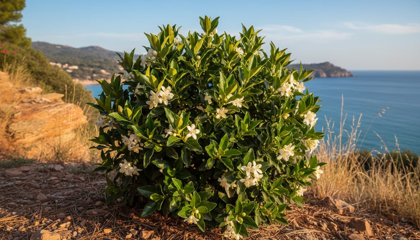 Wheeler'S Dwarf Mock Orange (Pittosporum Tobira S Dwarf' 'Wheeler') - Ground Layers