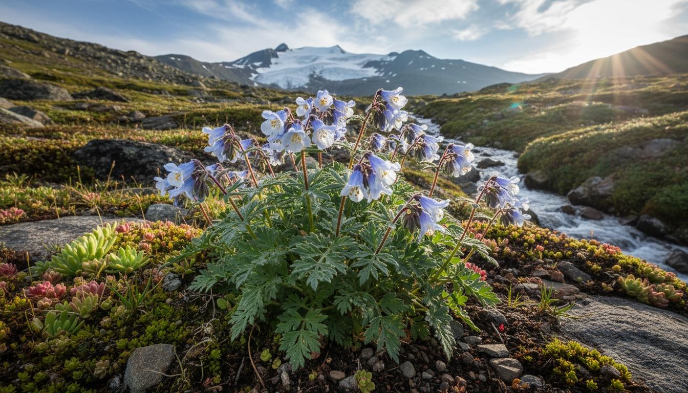 Jacob'S Ladder 'Heavenly Habit' (Polemonium Boreale 'Heavenly Habit') - Perennials