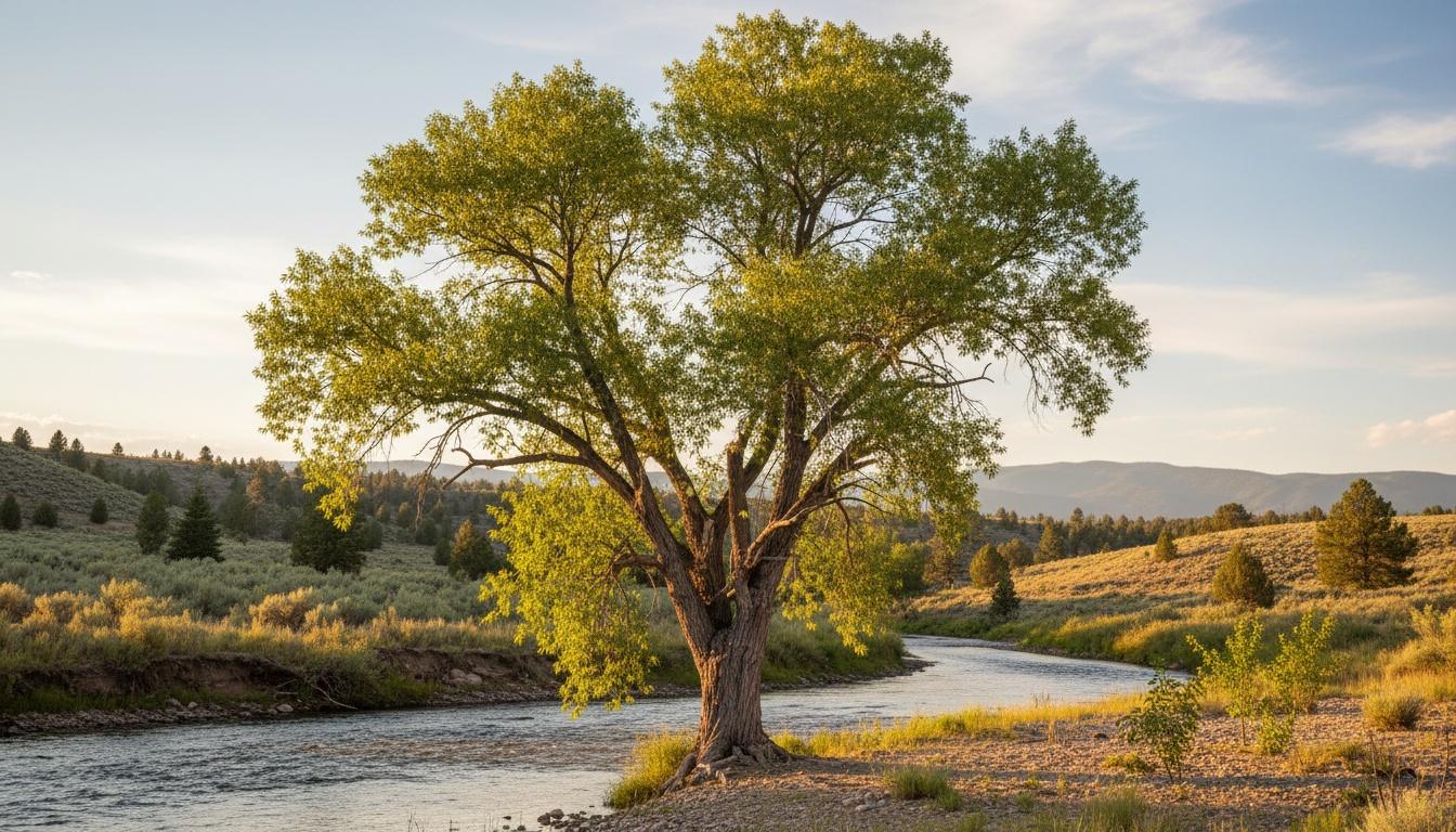 Narrowleaf Cottonwood (Populus Angustifolia) - Shade Trees