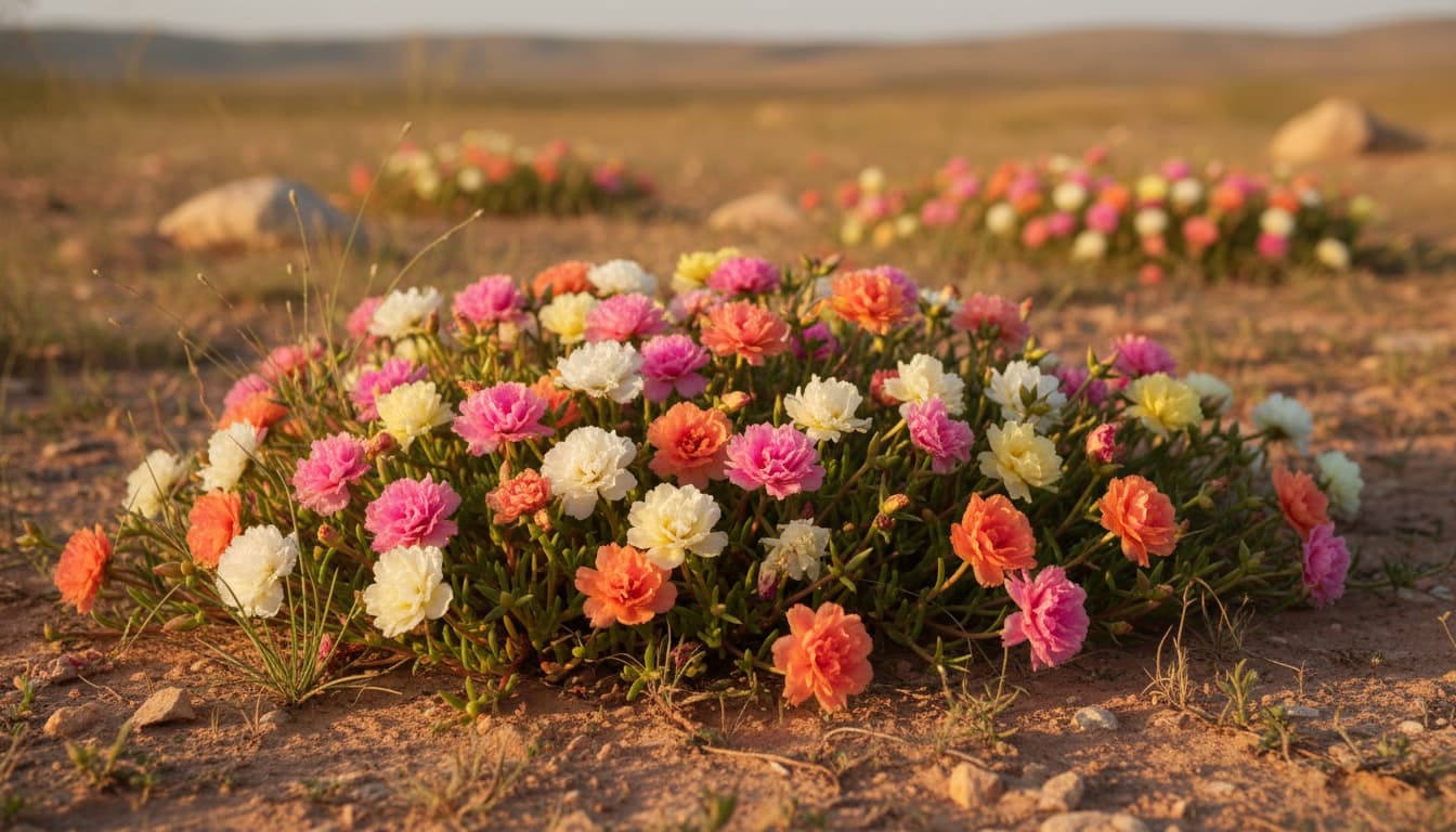 Moss Rose (Portulaca Grandiflora) - Succulents