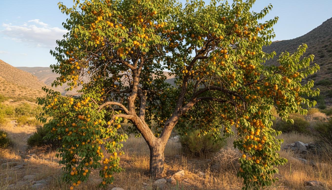 Apricot Fruit Tree 'Chinese Mormon' (Prunus Armeniaca Apricot 'Chinese Mormon') - Fruit Trees
