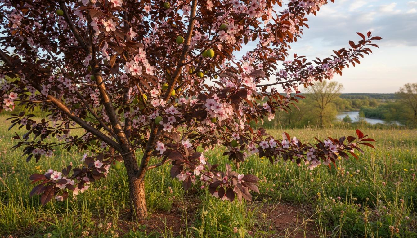 Newport Cherry Plum (Prunus Cerasifera) - Flowering Trees