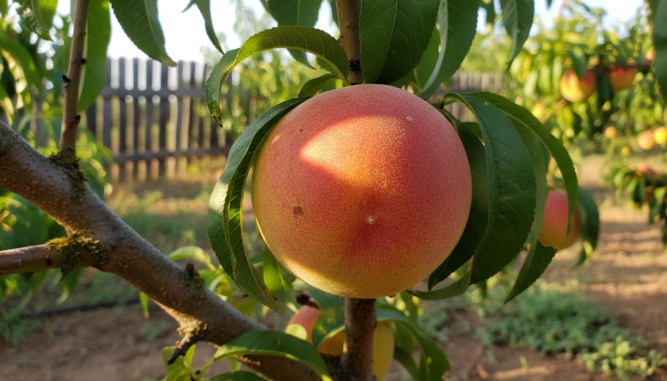 June Gold Peach Gold (Prunus Persica 'June Gold') - Fruit Trees