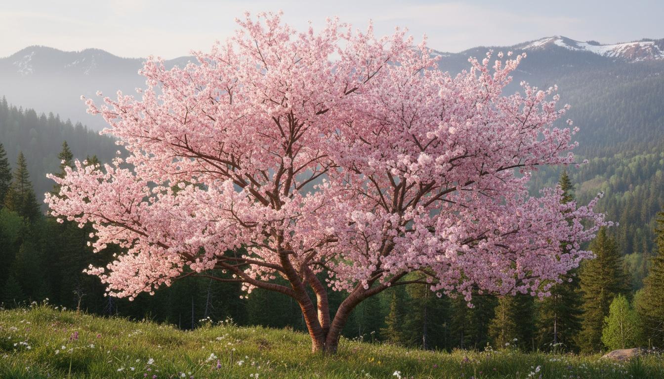 Flowering Cherry 'Jfs-Kw58' Pink Flair® Pink Flair® (Prunus Sargentii 'Jfs-Kw58') - Flowering Trees
