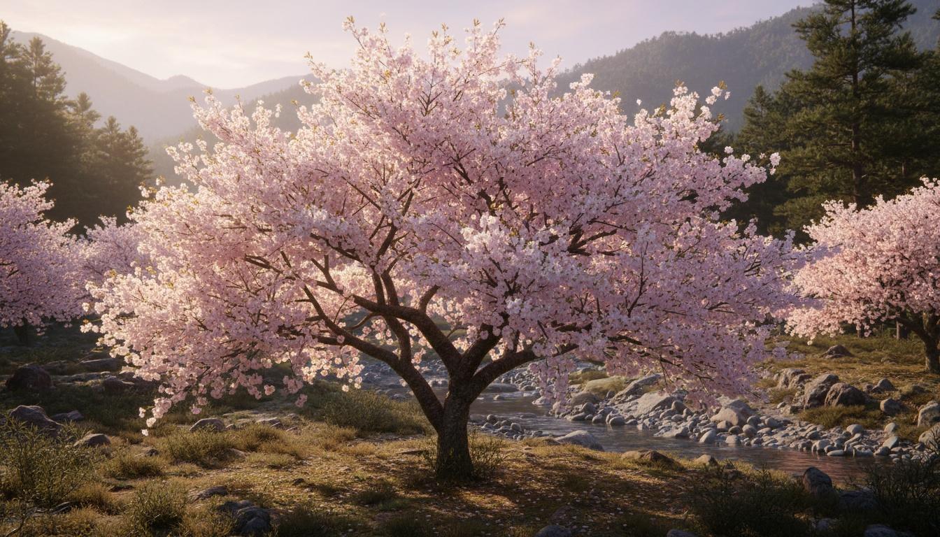 Flowering Cherry 'Jfs Kw21Ps' Pink Myst® Pink Myst® (Prunus Sargentii 'Jfs Kw21Ps') - Flowering Trees