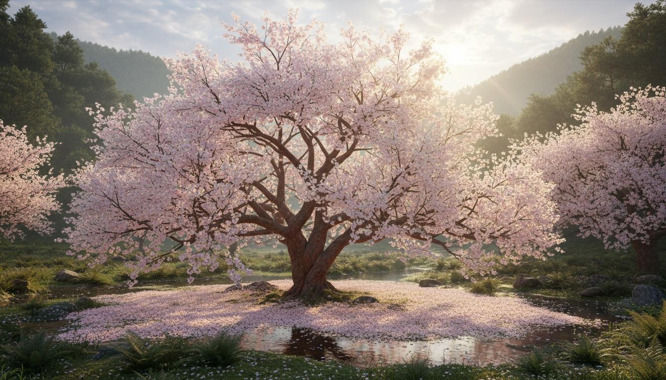 Cherry Blossom (Prunus Serrulata) - Flowering Trees