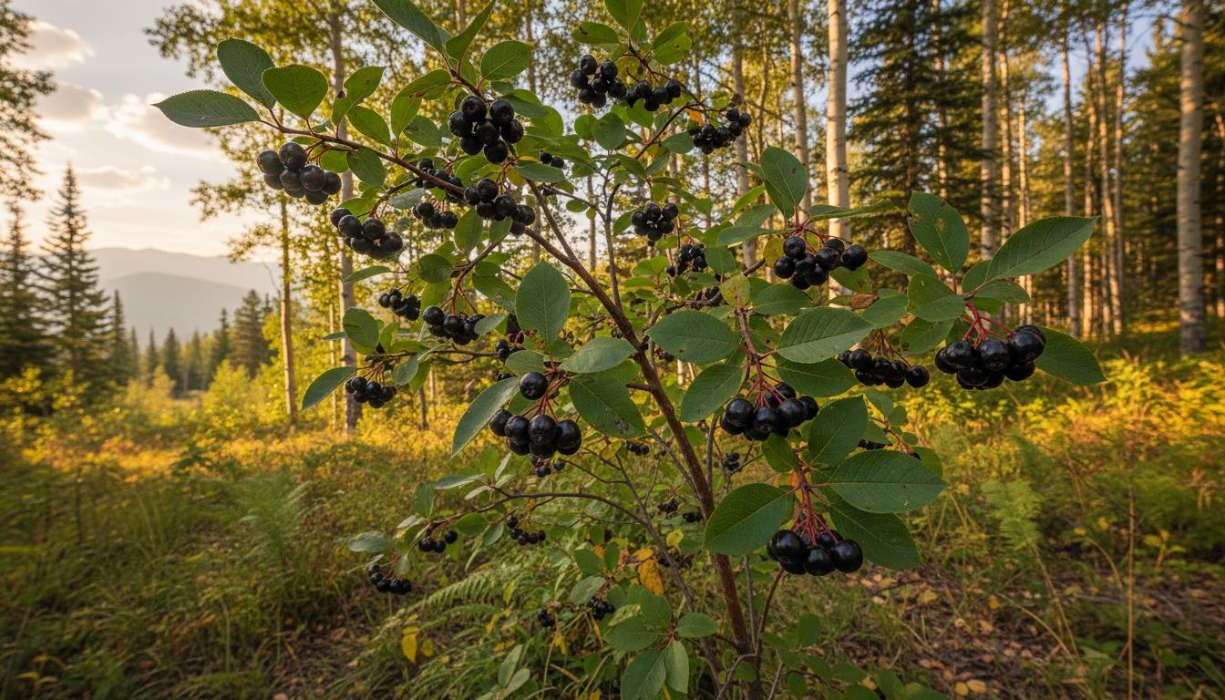 Common Chokecherry (Prunus Virginiana Melanocarpa) - Fruit Trees