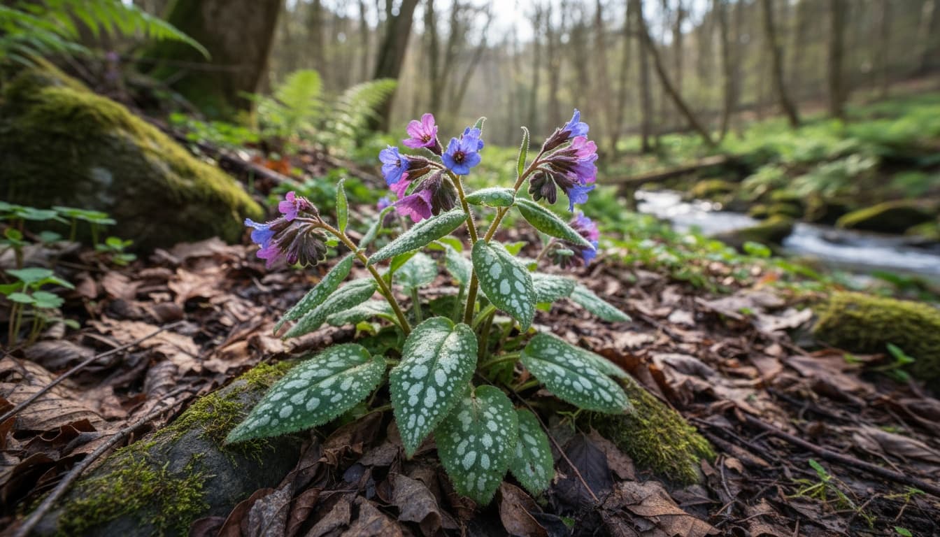 Lungwort (Pulmonaria Officinalis) - Perennials