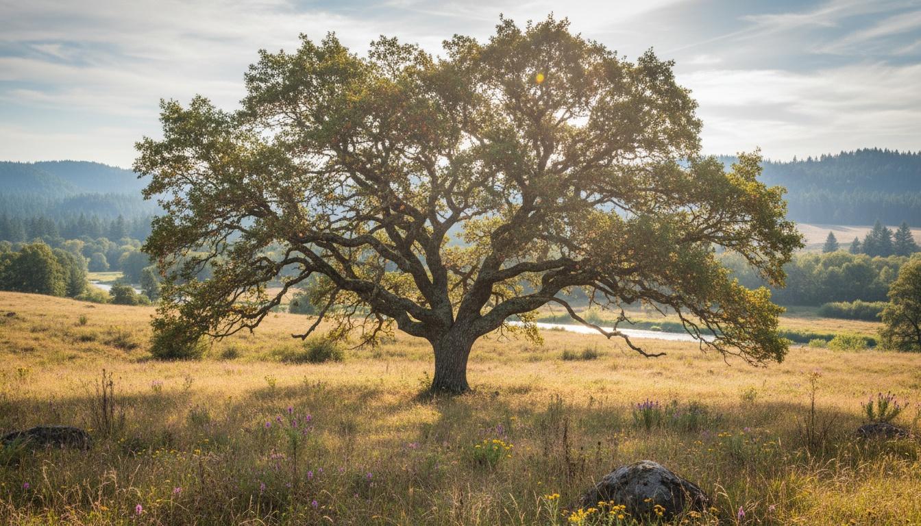 Oregon White Oak (Quercus Garryana) - Shade Trees