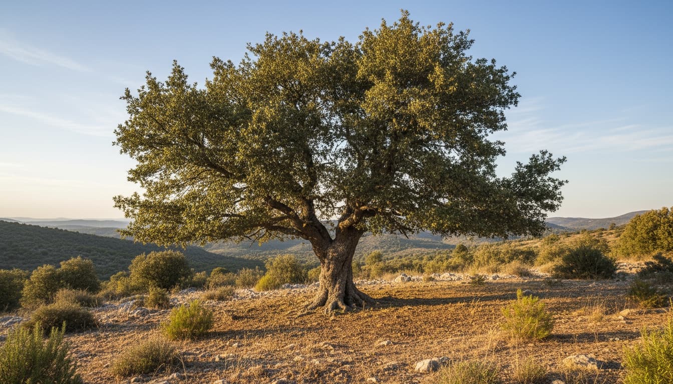 Holm Oak (Quercus Ilex) - Evergreen Trees