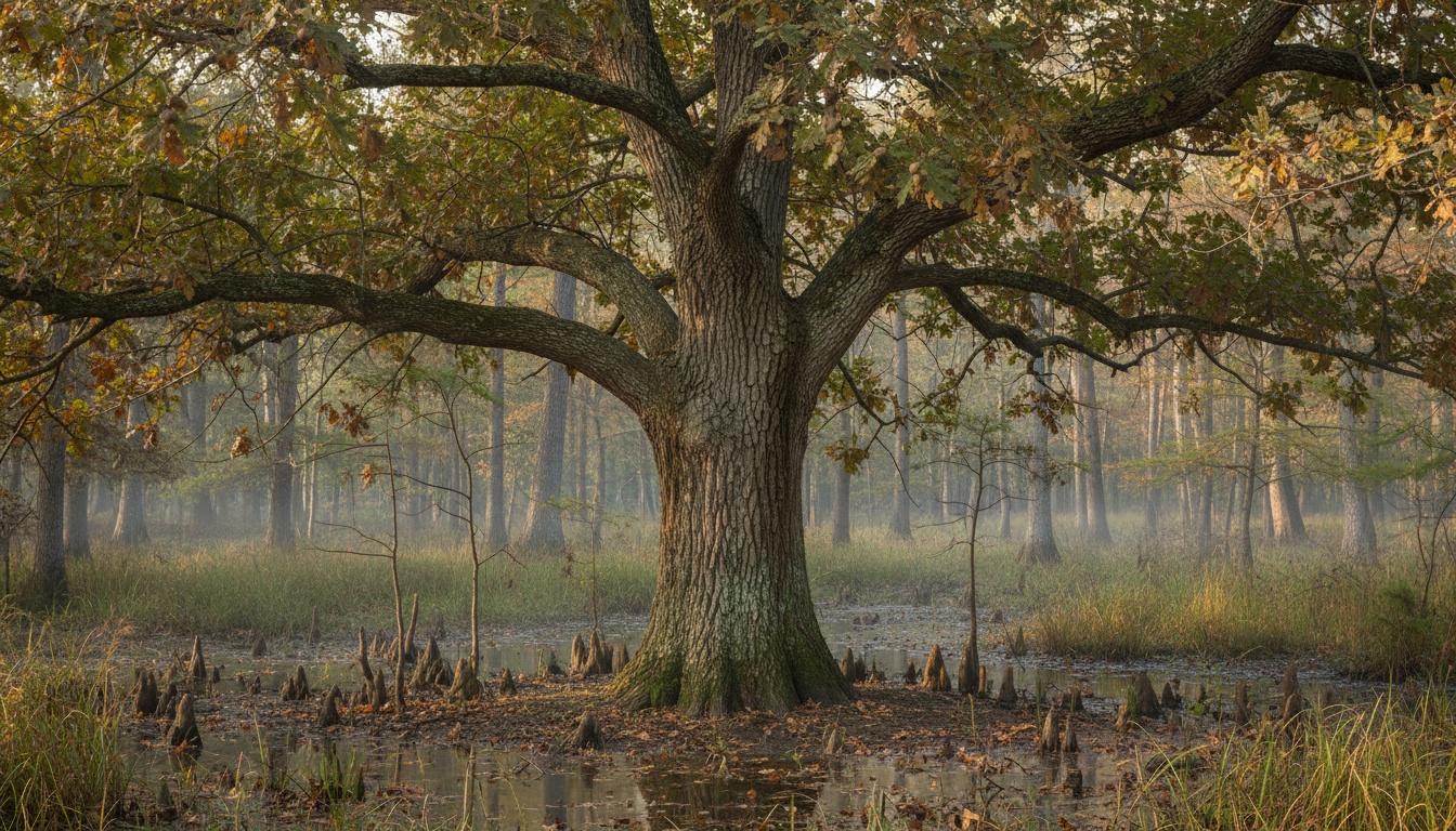 Overcup Oak (Quercus Lyrata) - Shade Trees