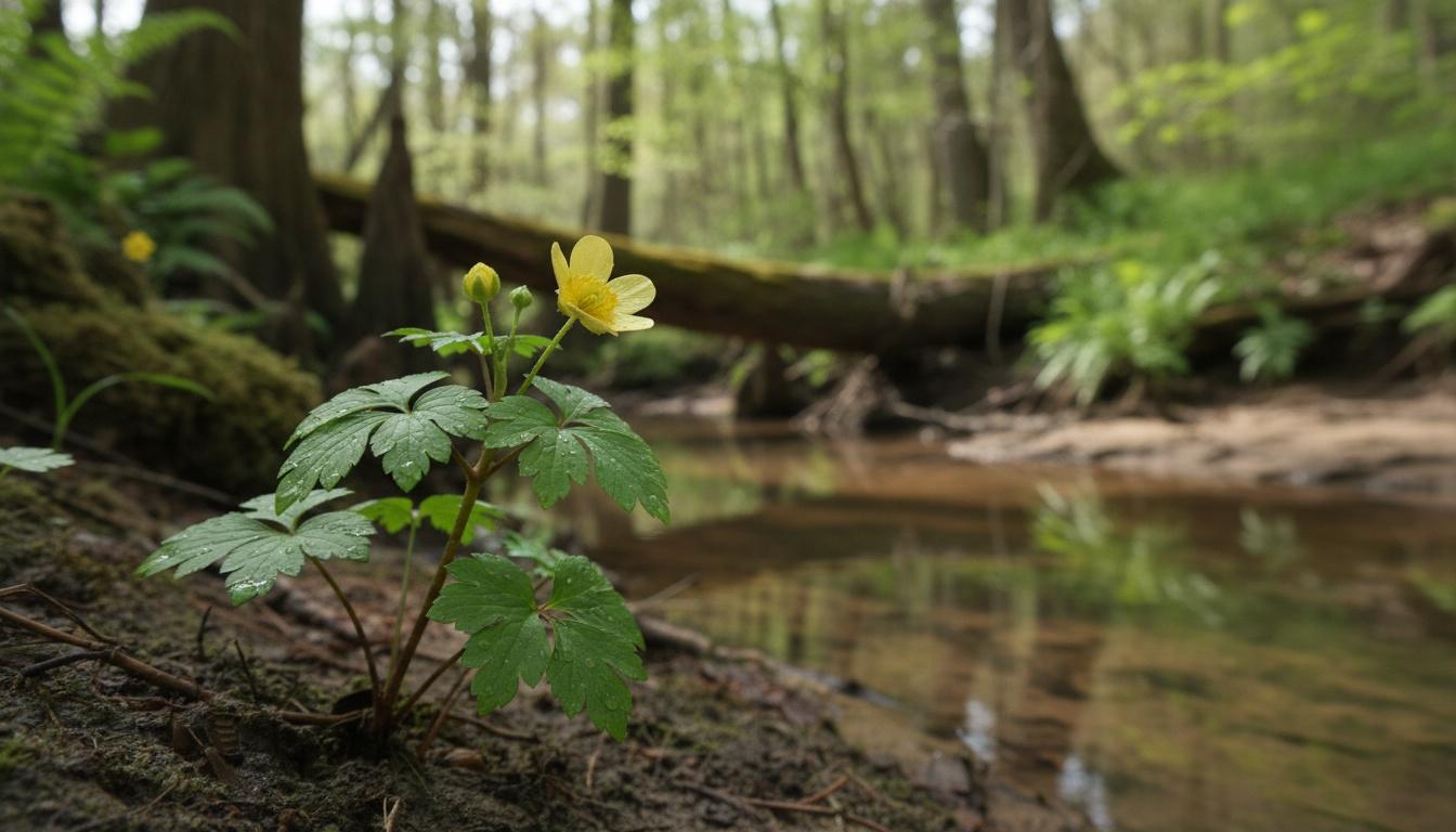 Mississippi Buttercup (Ranunculus Laxicaulis) - Perennials