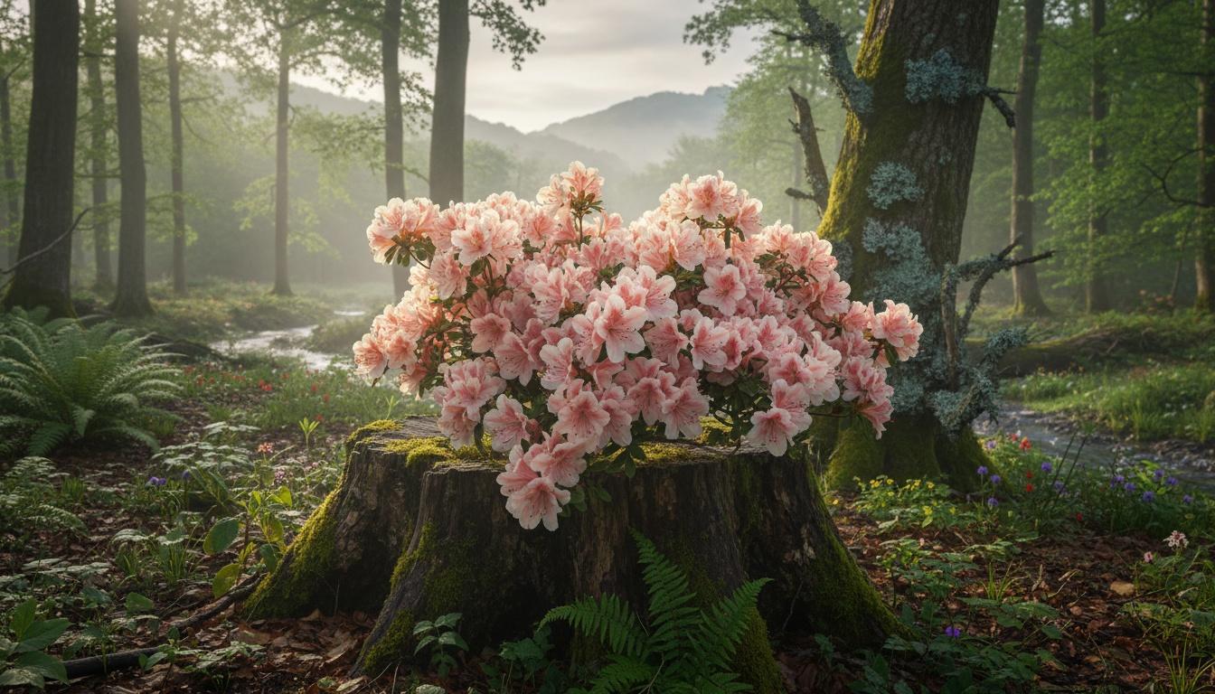 Conlea Azalea (Rhododendron 'Conlea') - Ground Layers