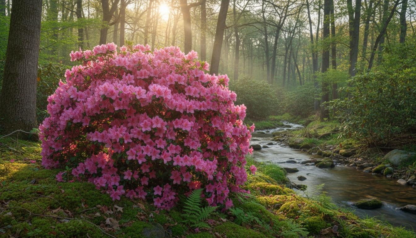 Roblec Azalea (Rhododendron 'Roblec') - Ground Layers