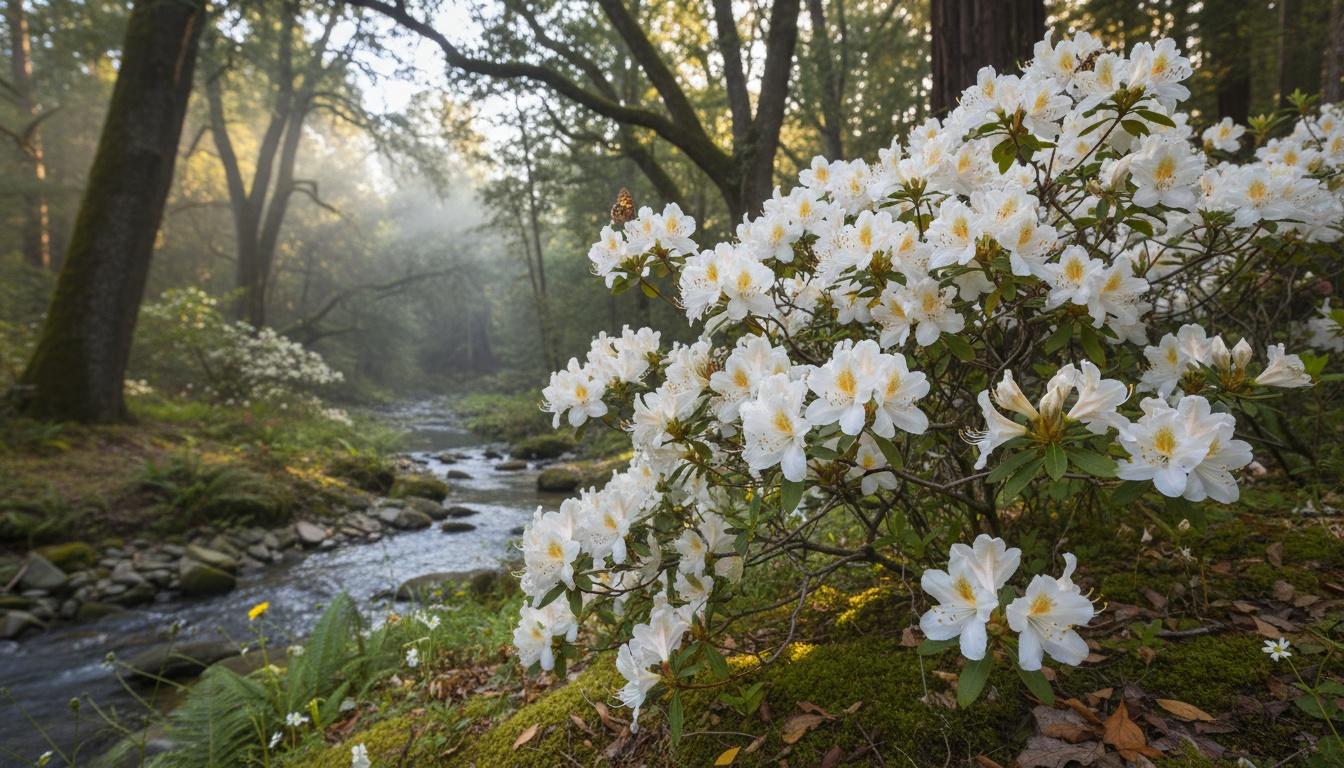 Western Azalea (Rhododendron Occidentale) - Ground Layers